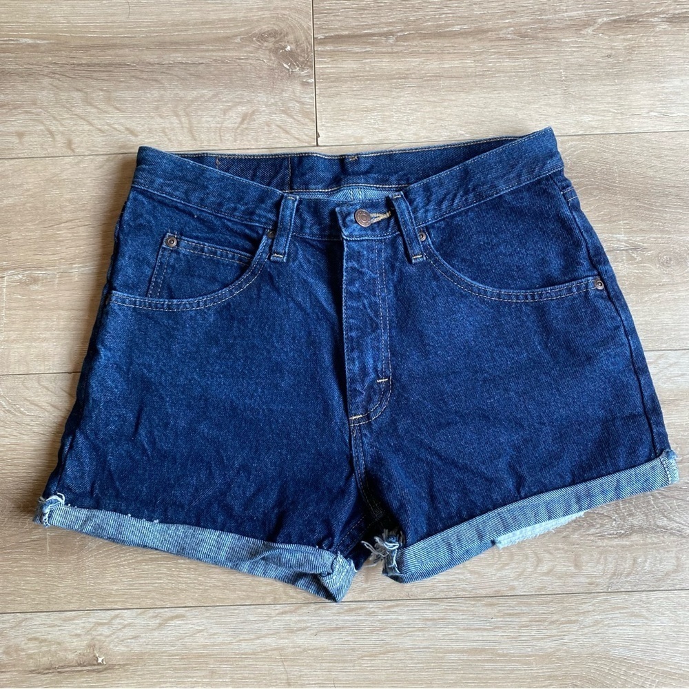 Wrangler Jean shorts size 29 western denim cow girl